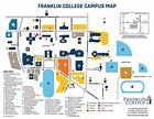 Franklin College Campus Map on Behance