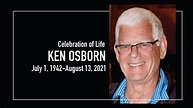 Celebration of Life - Ken Osborn - YouTube