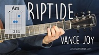 "Riptide" Easy Guitar Tutorial | Vance Joy - Chords, Strumming and Lead ...
