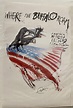 Ralph Steadman - Where The Buffalo Roam Poster Signed by Hunter S ...