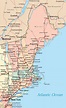 New England Map - Maps of the New England States