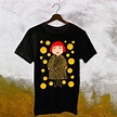 Yayoi Kusama Inspired Unisex Yellow Dots Black T-shirt | Etsy