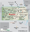 Map of Kansas - Kansas Map, Topeka Ks, Kansas Landforms Attractions ...