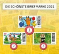 „Sendung mit der Maus“ ist Deutschlands schönste Briefmarke 2021 ...