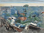 John Marin (1870-1953) , Maine Sea with Island | Christie's