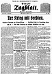 German newspaper 1930 | Deutsche zeitungen, Cabaret, Zeitung