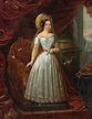 Scuola napoletana, secolo XIX : Ritratto di Maria Cristina di Savoia ...