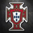 Pegatina Portugal - Escudo de Fútbol Mundial 2018. Escudo de la ...