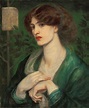 La Reine Soleil | Dante gabriel rossetti, Pre raphaelite art, Portrait