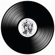 Vinyl record PNG transparent image download, size: 1440x1440px