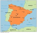 Blog de Geografia: Mapa da Espanha