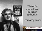 Life After Youth | Timothy leary, Proverbs quotes, This or that questions