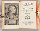 HUME, David Histoire naturelle de la religion. Traduit de l'anglois ...