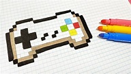 Pixel Art Hecho a mano - Cómo dibujar un mando de super nintendo ...