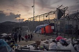 Rare look at life inside Lesbos' Moria refugee camp ...