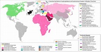 Hierarchical regions of the Eastern Orthodox Church in 2020. Including ...