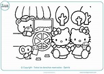 Dibujos de Hello Kitty para Colorear Imprimir y Pintar