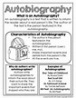 Autobiography Genre Anchor Chart | Autobiographies for kids ...