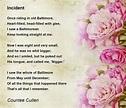 Incident - Incident Poem by Countee Cullen