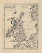 Britain Map Circa 1681 Old 1600s British Isles Map England | Etsy