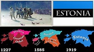 History of Estonia (since 1030) - Every Year - YouTube