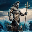 Greek God Poseidon Art 4k - Etsy