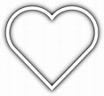 Heart Clipart Clipart Simple - White Heart Icon Png Transparent Png ...
