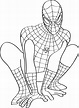 44+ Dibujos Para Colorear Spiderman PNG - Lena
