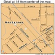 Henderson Tennessee Street Map 4733260