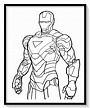 💪💪 Dibujos De Iron Man Para Colorear En Linea 💪💪 Colorear E Imprimir ...
