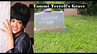Tammi Terrell's Grave ( Thomasina Montgomery's Resting Place) - YouTube