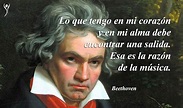 70 frases de Ludwig van Beethoven sobre la música y el amor