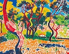 André Derain - Arbres a Collioure, 1905 | André derain, Art fauvisme ...