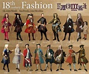 Fashion Timeline.18-th century on Behance | Fashion timeline, Fashion ...