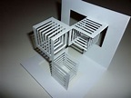 Kirigami 1 | Arquitectura origami, Kirigami, Origami geométrico