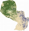 巴拉圭地貌图 - 巴拉圭地图 - 地理教师网