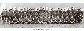 Sergeants of 48th Highlanders - Salisbury Plains - 1914 Salisbury Plain ...