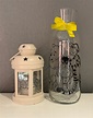 Disney style Winnie the Pooh vase and lantern set | Etsy