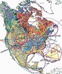 Magnetic Ley Lines in America | Geology patterns North America | Ley ...