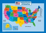 Map Of Usa 50 States – Topographic Map of Usa with States