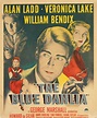 The Blue Dahlia Original 1946 U.S. Window Card Movie Poster ...