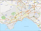 Naples Map, Italy - GIS Geography