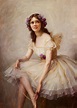 Melody & Mist: "Ballerina". By ~ Herbert James Draper ~ 1854 - 1920.
