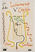LE TESTAMENT D'ORPHEE Jean Cocteau. 1960.40 x 62 cm. Affiche française ...