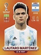 Figurita Mundial Qatar 2022 # 18 Lautaro Martinez Argentina en venta en ...