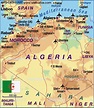 Algerien Hauptstadt Karte