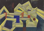 Paul Klee (1879-1940) Architectur, Transparent-Structural signed 'Klee ...
