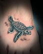 80+ Realistic Sea Turtle Tattoo Designs, Ideas & Meanings | PetPress in ...