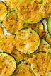 Crispy Baked Zucchini Recipe (Easy and Cheesy!) - (VIDEO!!)