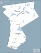 Condado de Westchester Mapa gratuito, mapa mudo gratuito, mapa en ...